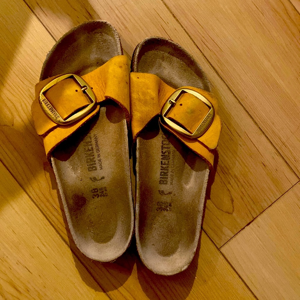 Yellow Birkenstock